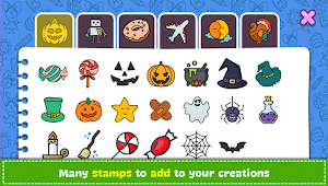 Halloween - Coloring & Games Screenshot 2