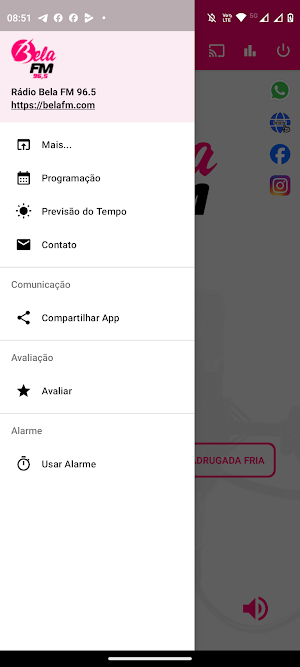 Rádio Bela FM 96.5 Screenshot 1