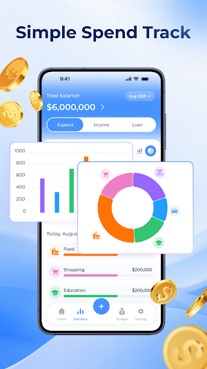 Expense Tracker Budget Planner Screenshot 1