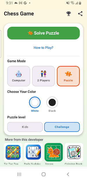 Chess Game For Kids Screenshot 3