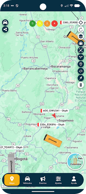 SIAT GPS Screenshot 1