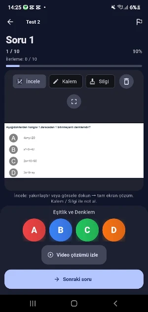 7.Sınıf Matematik Soru Çöz Screenshot 2