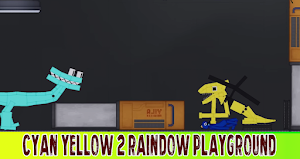 Cyan yellow raindow Melon 2 Screenshot 3