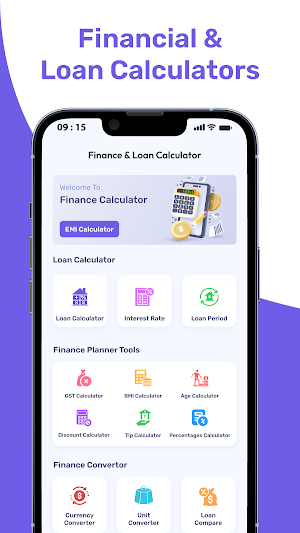 Financial & Loan Calculators Screenshot 1