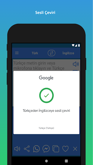 English to Turkish Translator app Screenshot 3