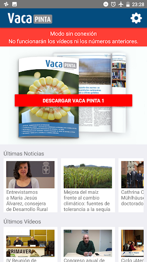 Revista Vaca Pinta Screenshot 0