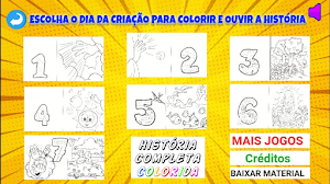 Colorindo a Criação do Mundo Screenshot 1