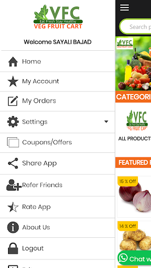 Vegfruitcart Screenshot 2