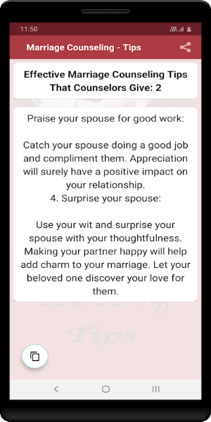 Marriage Counseling - Tips Screenshot 2