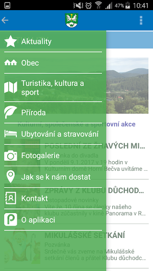 Obec Horní Bečva Screenshot 0