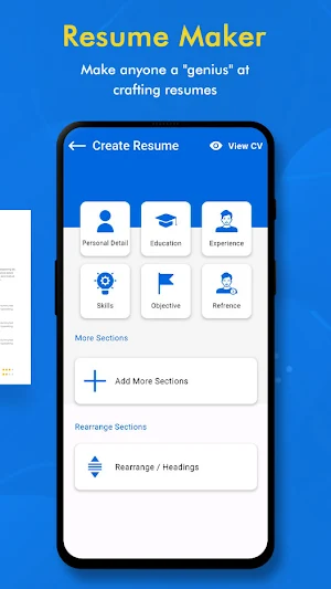 Quick Resume Maker, CV Builder Screenshot 2