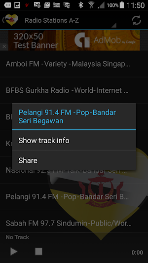 Brunei Radio Music & News Screenshot 2