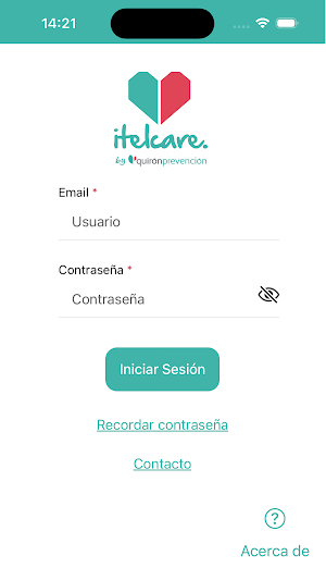 Itelcare Quironprevencion Screenshot 0