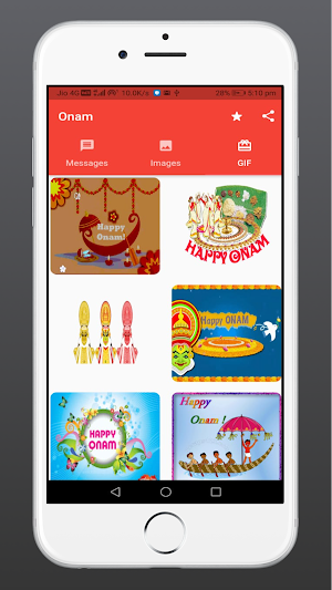 Onam Greetings Screenshot 3