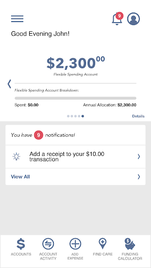 AmeriComp Benefits Mobile Screenshot 2