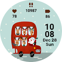 Christmas Animated Watch Face
