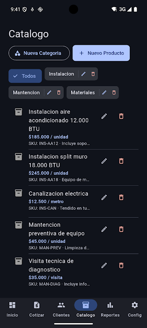 GH Cotizaciones Screenshot 3
