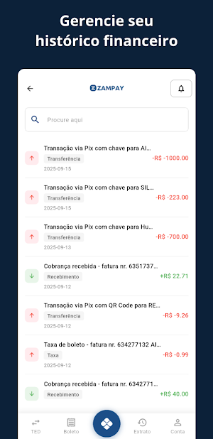 ZamPay - Seu Banco Digital Screenshot 2