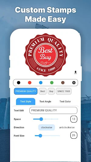 Stamp: Invoice & Logo maker Screenshot 2