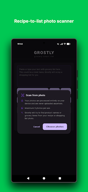 Grostly - grocery smart list Screenshot 3