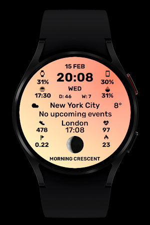 SuperGradient Watch Face Screenshot 2