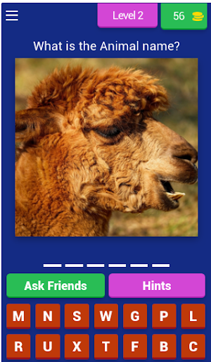 Guess and Learn Animals Quiz Screenshot 2