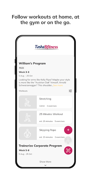 TashaBfitness Online Screenshot 2