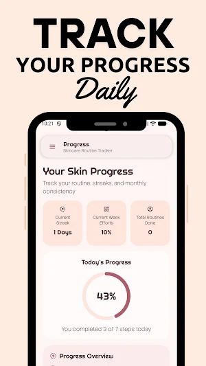Skincare Routine Tracker Screenshot 2