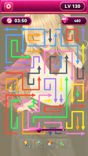 Arrow Weave Color Puzzle Screenshot 1