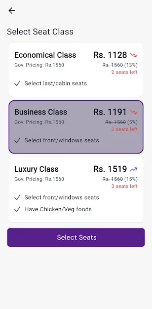 Okay Journey App - Bus Ticket Screenshot 2
