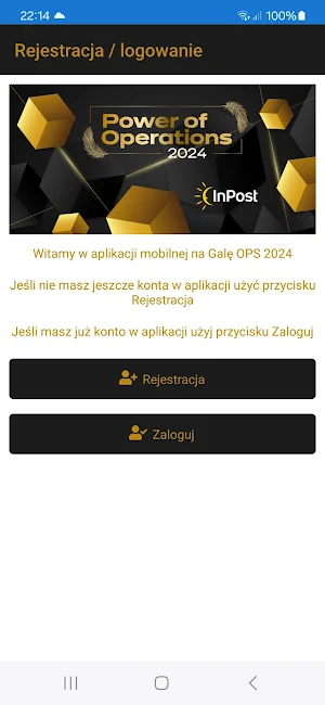 Gala OPS 2024 Screenshot 0