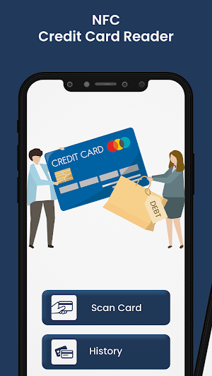 NFC : Credit Card Reader Screenshot 0