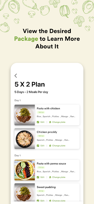 Dietary Mass Screenshot 2