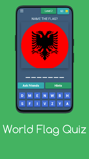 World Flag Quiz Screenshot 2