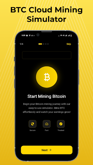 BTC Cloud Mining Simulator Screenshot 0
