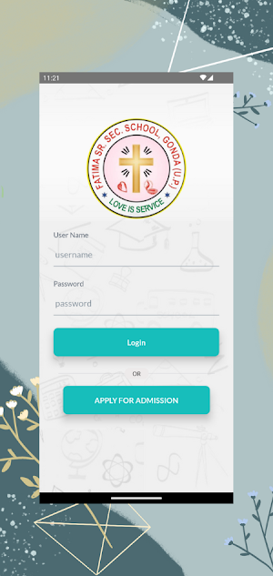 Fatima Sr. Sec. School App Screenshot 0