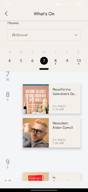 NeueHouse Screenshot 3