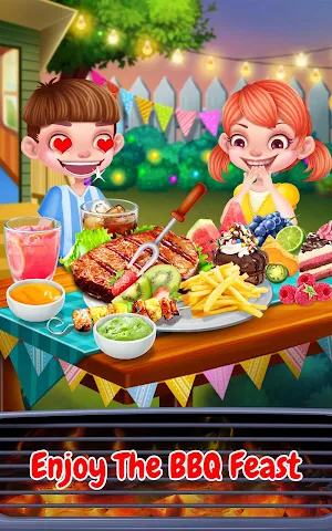 Crazy BBQ Backyard Party Screenshot 2