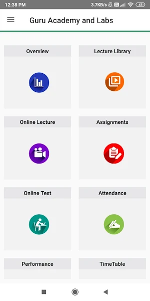 Guru Academy and Labs MyclassAdmin App Screenshot 2