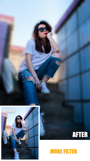 Auto blur background - blur image like DSLR Screenshot 1