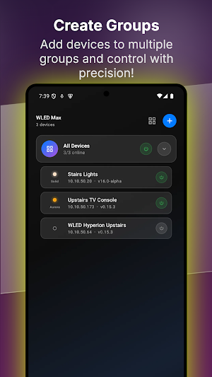 WLED Max: LED Light Control Screenshot 3