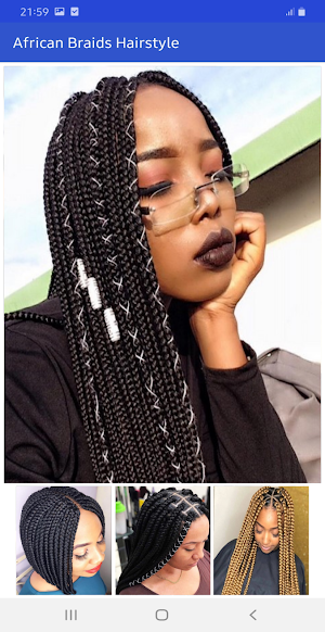 African braids hairstyle 2020 😍 - offline Screenshot 2