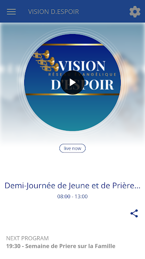 VISION D.ESPOIR Screenshot 0