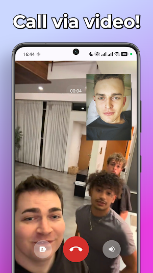 Steak Fake Call & Chat Screenshot 1