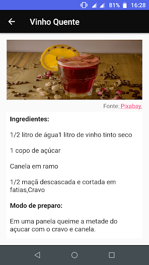 Coquetéis e Drinks Alcoólicos Screenshot 2