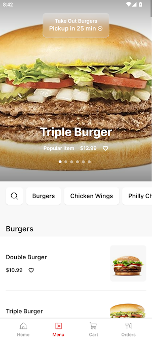 Take Out Burgers Screenshot 1