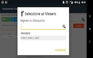 Restaurante Móvil Siempresoft Screenshot 3