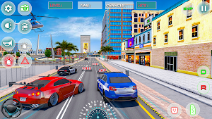 US Police Chase Police Game 3D Screenshot 3