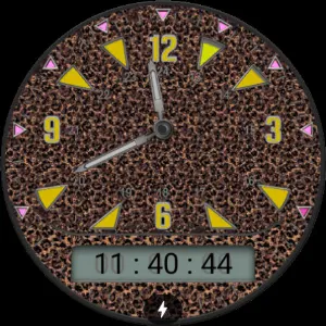 Animal print Color WatchFace Screenshot 2