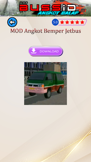 Mod Bussid Angkot Balap Screenshot 3